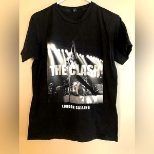 Vintage THE CLASH London Calling Dbl Stitch Punk Band TShirt  Tullex Size M